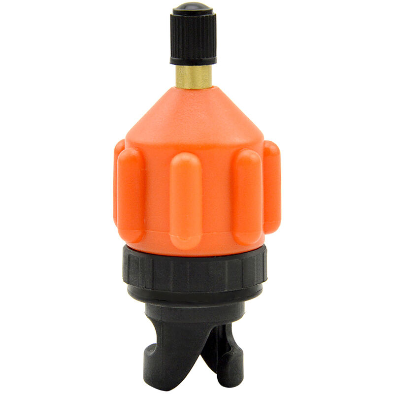 

Happyshopping - Adaptador de bomba de SUP para bote inflable, convertidor de bomba de aire, conector de cabezal de bomba,Naranja x negro