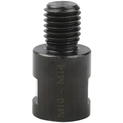 Adaptador de broca de acero aleado M10 hembra a M14 macho, ideal para brocas de diamante. Adaptador de vástago de alta calidad para una mayor eficiencia de perforación.