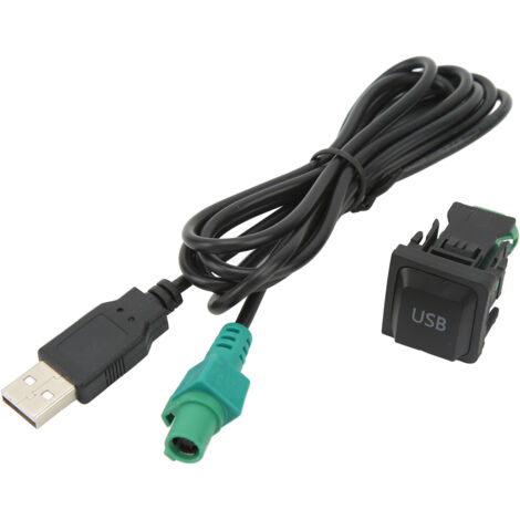 Adaptador de cable USB con botón de encendido/apagado para radio de coche RCD510Plus/RCD310Plus - ABS