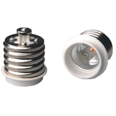 Adaptador de casquillo de portalamparas e40 a e27 (solo instalaciones de 12v o inferiores)