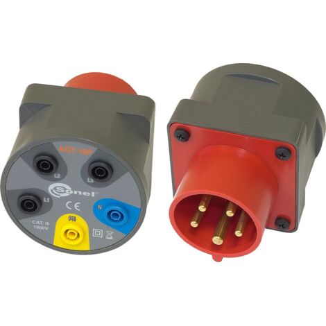 Adaptador de conector banana de 5 pines AGT-16A