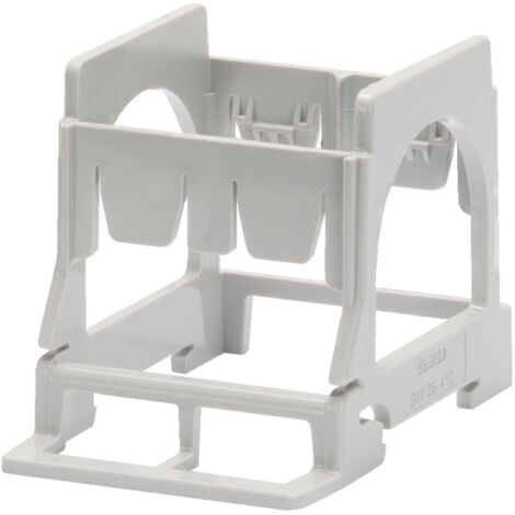 Adaptador de conexión din de 3 módulos Gewiss GW26410