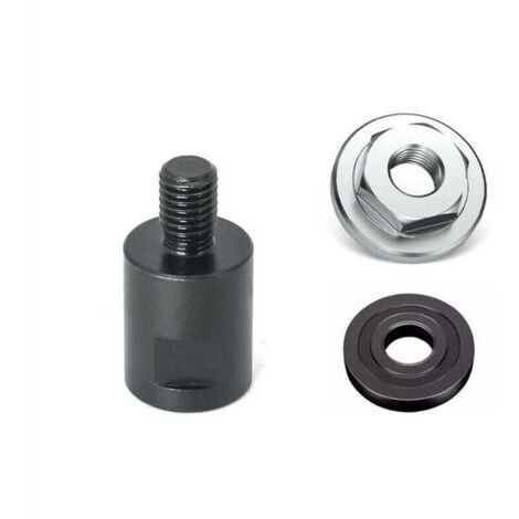 Adaptador de conversión de rosca M14 a M10 para rectificadora angular, convertidor de interfaz, pieza de conexión, tornillos y tuercas