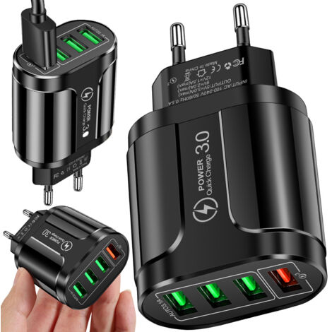 Adaptador de corriente 230V - USB Heckermann HC385