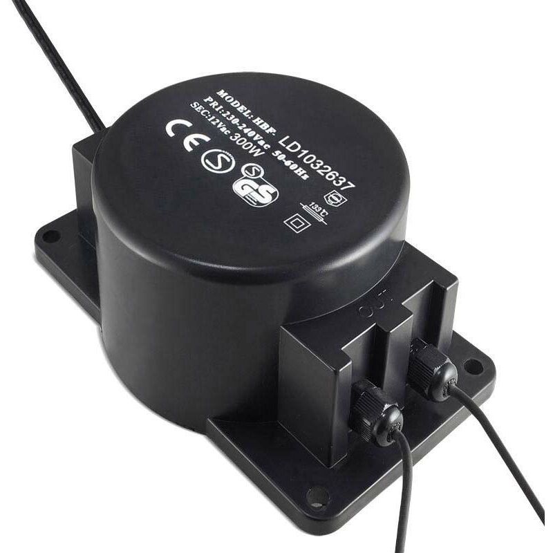 

Adaptador de corriente de 220V AC a 12V AC, 300W, IP68