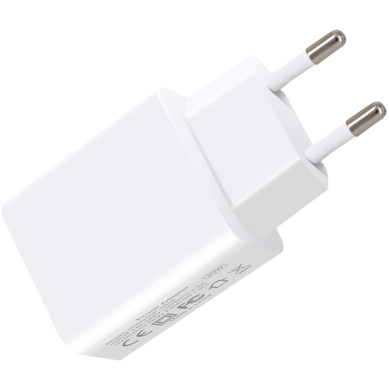 

Adaptador de corriente USB-C de 20 W Cargador de pared PD 3.0 Tipo C Adaptador rapido Compatible con iPhone 12 Mini / 12 iPad Pro AirPods Pro,