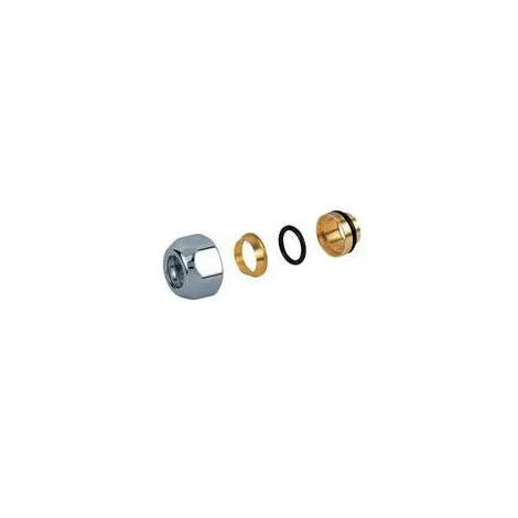 Adaptador de cromo para cobre de 14".