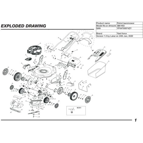 Adaptador de cuchilla - 1003201001 para GM H53