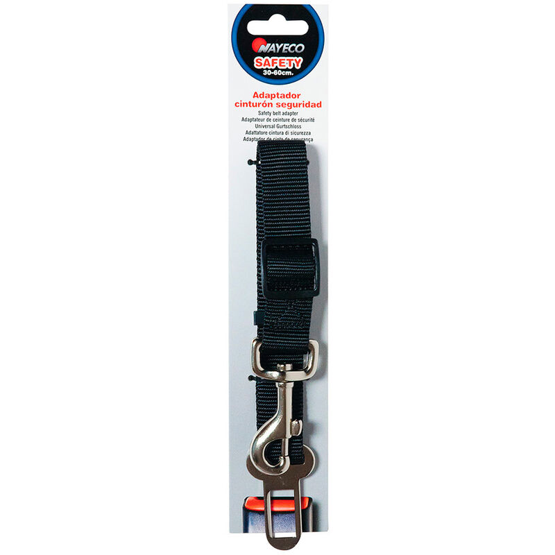 

NAYECO Adaptador-cinturon seguridad 20mm negro