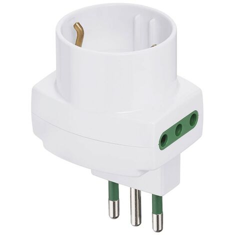 Adaptador de desplazamiento vertical Vimar S11+2P11 00313.B