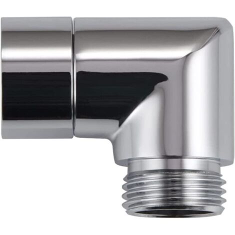 Adaptador de ducha de mano de 90 grados, codo para ducha de mano