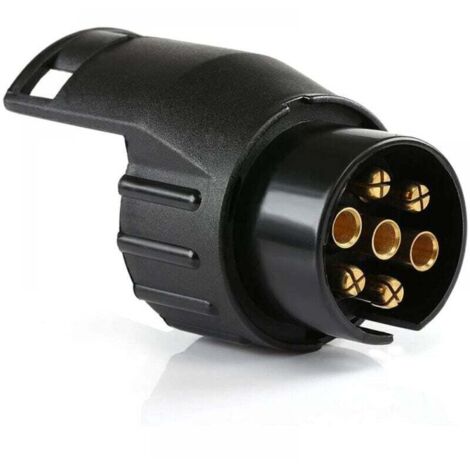 Adaptador de enchufe de remolque, accesorio universal, impermeable, de 7 a 13 pines, compatible con automóviles y camiones.