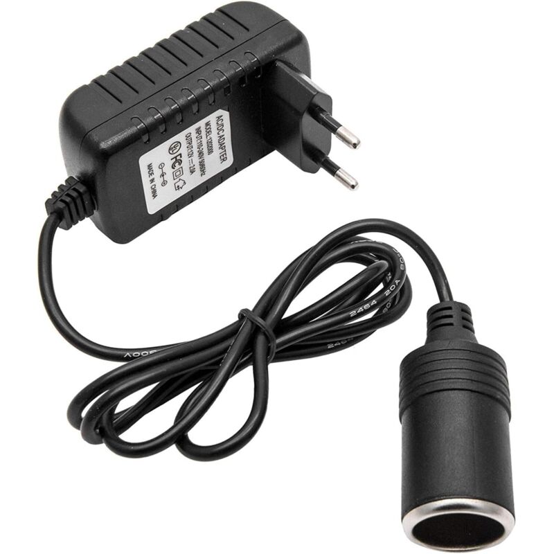 Dpzo Adaptador De Enchufe Para Encendedor De Coche De 12 V Y 2 A, Convertidor Ca/Cc Para Sistema De Navegación, Inversor De Potencia.