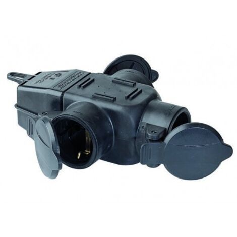 ADAPTADOR DE GOMA TT 16A 250V - KARPA