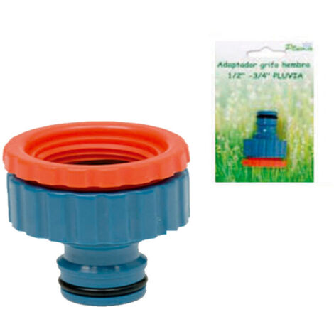 Adaptador de grifo hembra 3/4-1" PLUVIA Plasticok1434