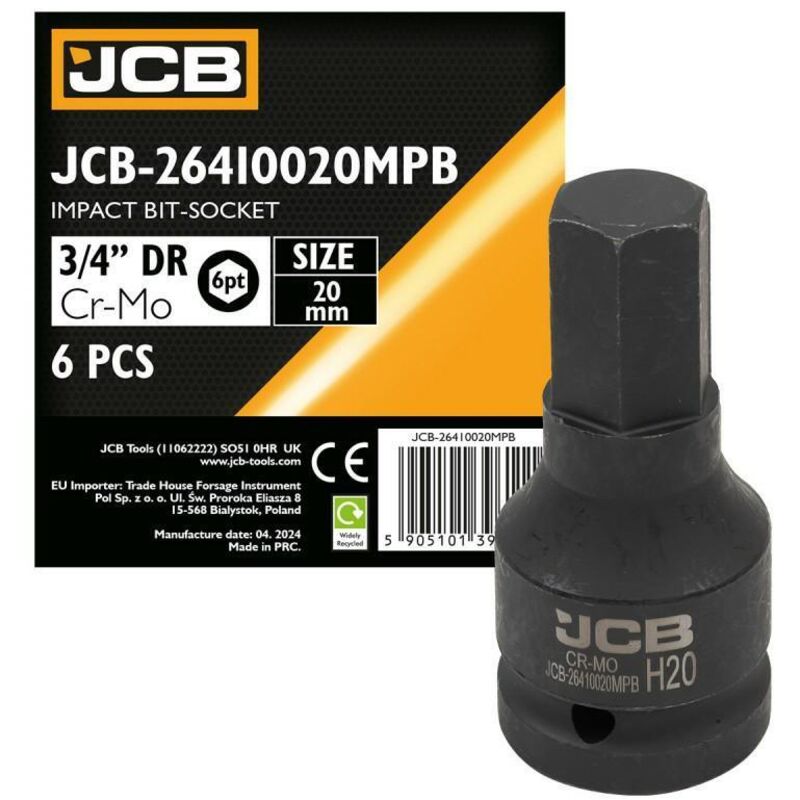 Adaptador de impacto 3/4