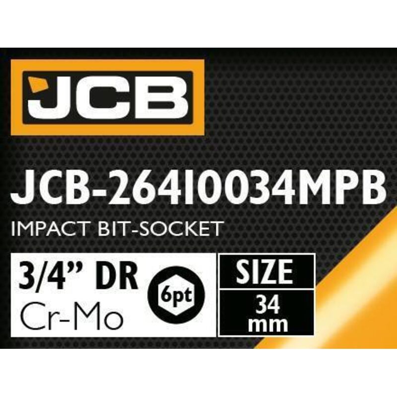 Adaptador de impacto 34mm 3/4