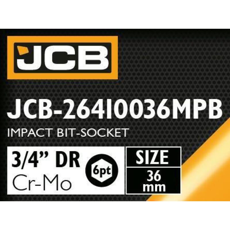 Adaptador de impacto 36mm 3/4