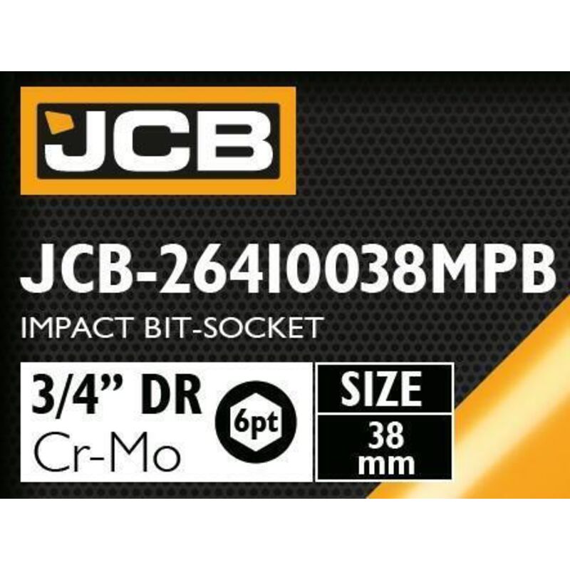 Adaptador de impacto 38mm 3/4