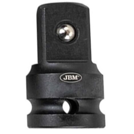 Adaptador de impacto jbm impact adapter 1/4h 3/8m alta resistencia corrosión
