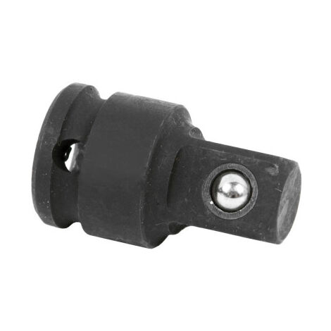 Adaptador de impacto negro, macho hembra                 1/2 Hembra - 3/8 Macho