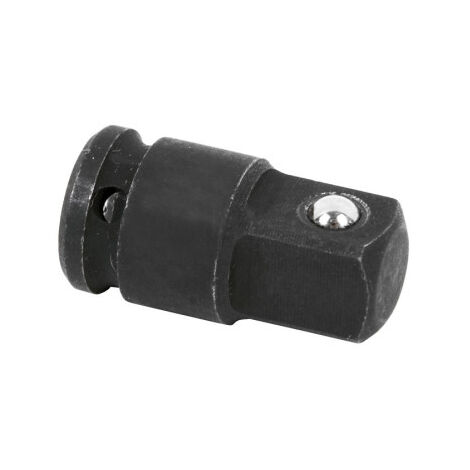 Adaptador de impacto negro, macho hembra                 3/8 Hembra - 1/4 Macho