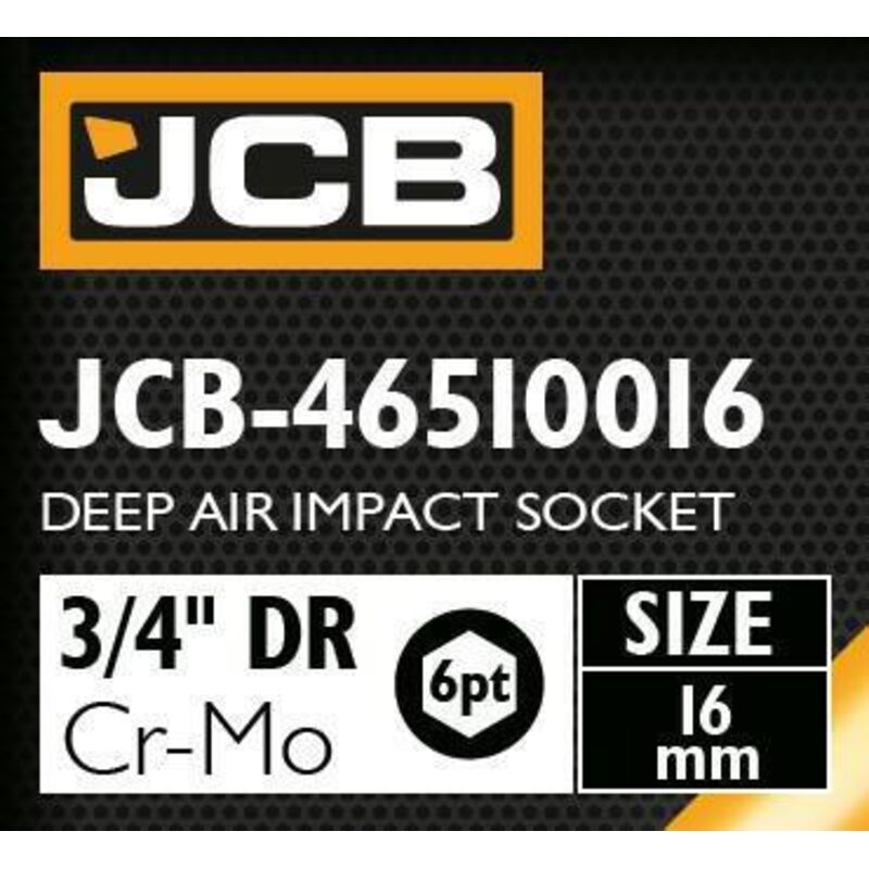 Adaptador de impacto profundo 3/4