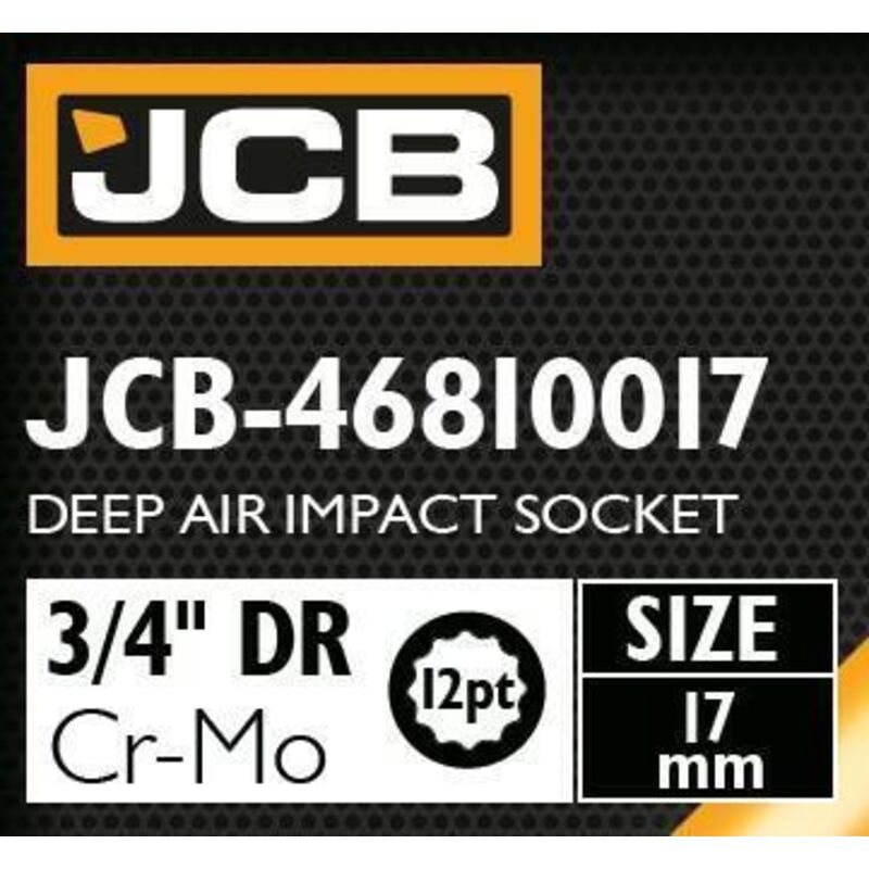 Adaptador de impacto profundo 3/4