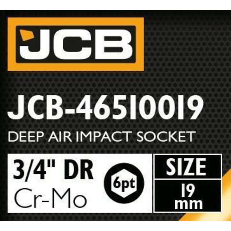 Adaptador de impacto profundo 3/4