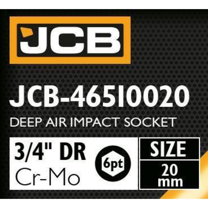 Adaptador de impacto profundo 3/4