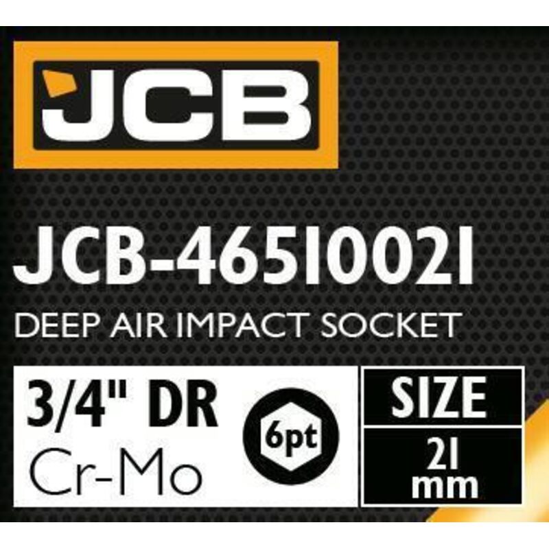 Adaptador de impacto profundo 3/4