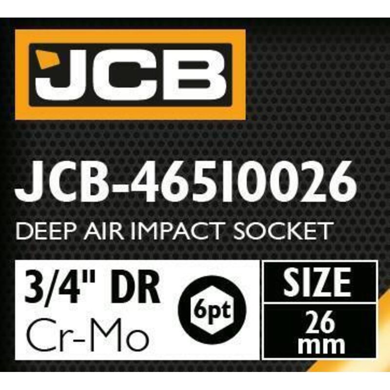 Adaptador de impacto profundo 3/4