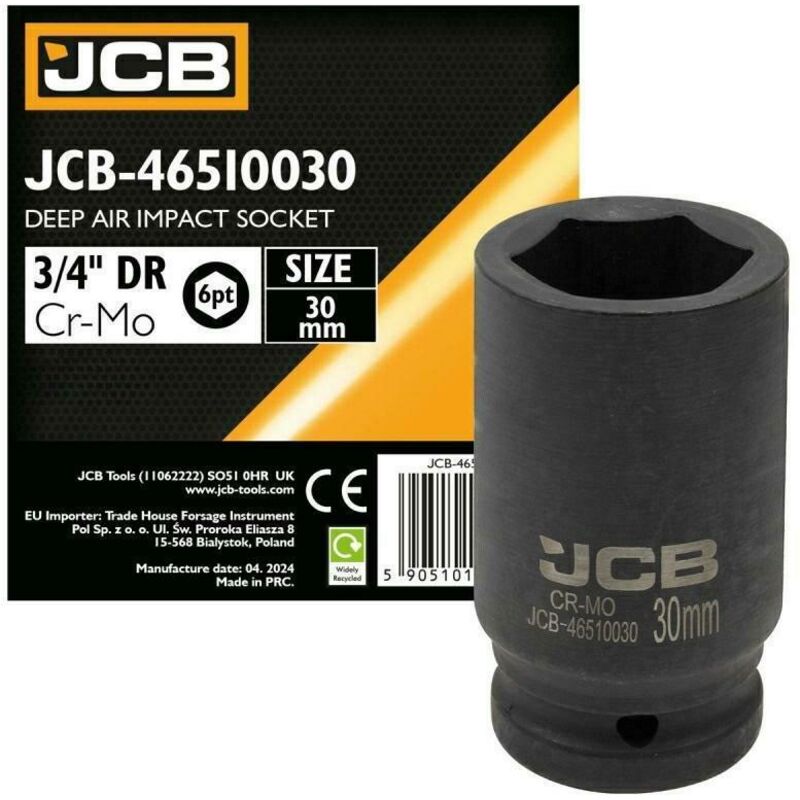 Adaptador de impacto profundo 3/4