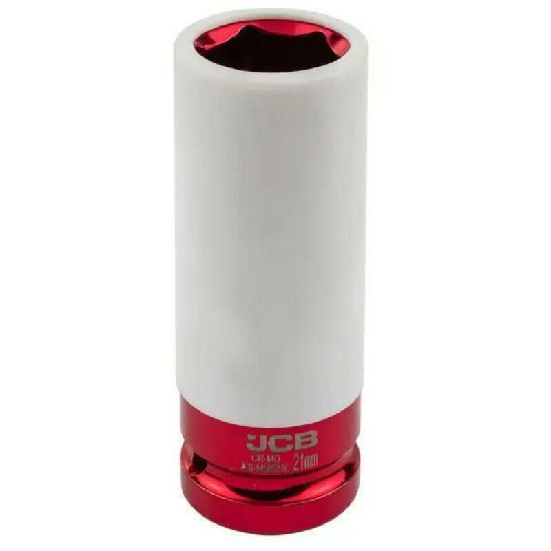 Adaptador de impacto profundo para llantas de aleación con casquillo de seguridad 21mm 1/2