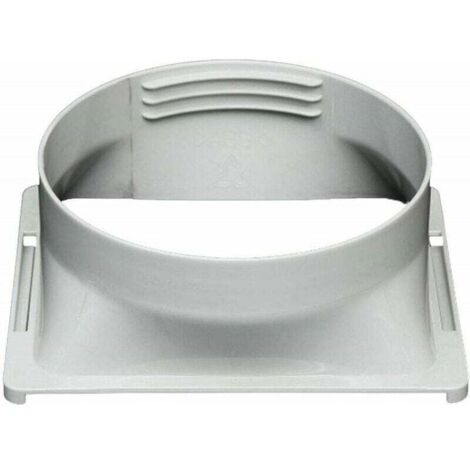 Adaptador de interfaz para manguera de escape de aire acondicionado, cubierta de ventana de 15 pulgadas, adaptador de ventana para manguera de escape de aire acondicionado