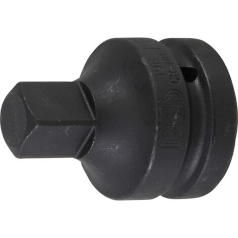 Adaptador de llave de vaso de impacto  cuadrado interior 25 mm (1") - cuadrado exterior 20 mm (3/4")