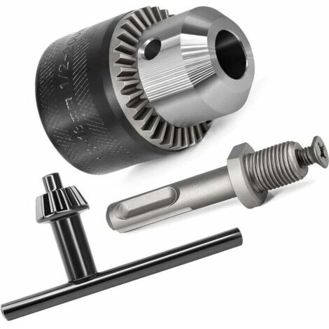 Adaptador de mandril SDS-Plus 1,5–13 mm 1/2–20 UNF con llave