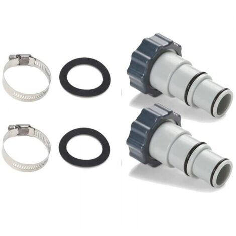 Adaptador de manguera de piscina, adaptador de piscina Intex, adaptador de manguera de bomba, conector de manguera de piscina Ø 32 y 38 mm