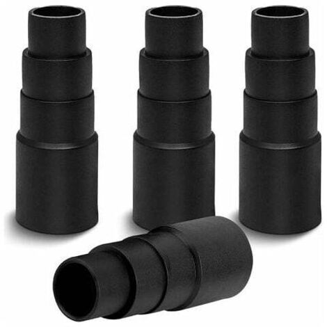 Adaptador de manguera para aspiradora, 4 adaptadores reductores para aspiradora, conector para aspiradora, adaptador universal para manguera para aspiradora, adaptador estándar para aspiradora, conect