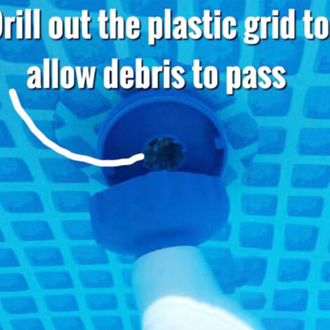 Adaptador de piscina para Intex Surface Pool Skimmer Deluxe, Kit de mantenimiento, adaptador de manguera de montaje en pared B, Conector de piscina, piezas de limpieza,CHINA