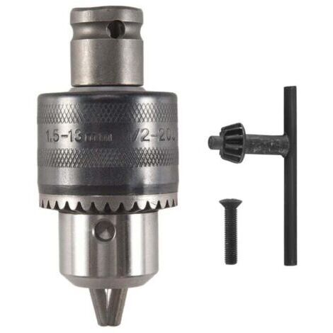 Adaptador de portaherramientas para taladros, 1/5–13 mm, 1/2 pulgada, llave de impacto para taladros eléctricos