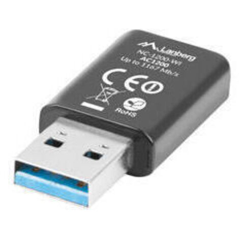 Adaptador de Red Lanberg NC-1200-WI