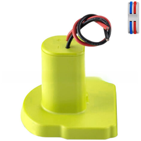 Adaptador de salida DIY con cable compatible con herramientas eléctricas RYOBI (RYOBI) de 18 V, batería de litio-níquel-eléctrica (Liyoubi-Two Lines).