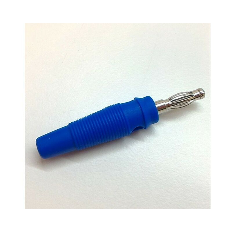 

Adaptador de seguridad 4mm Azul