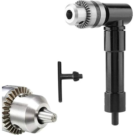 Adaptador de taladro de ángulo profesional, adaptador de cambio rápido para espacio de trabajo de ángulo de perforación estrecho, accesorio de taladro de ángulo recto para taladros eléctricos portátil