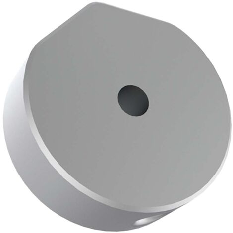 Adaptador de trípode resistente, fácil de transportar, práctico, de alto rendimiento, de aleación de aluminio, rosca de 1/4", gris