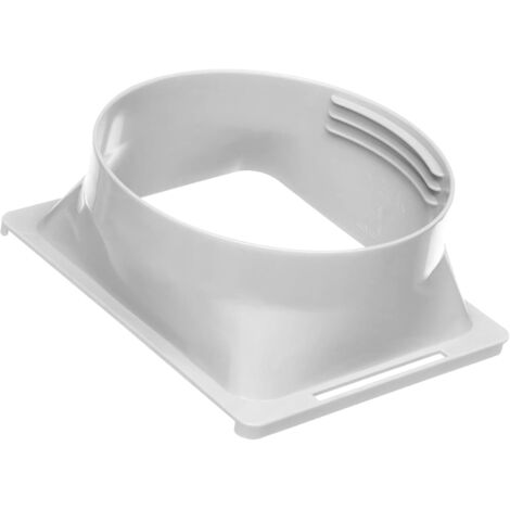 Adaptador de ventana para aire acondicionado, adaptador de manguera de aire acondicionado de 150 mm/5,9", interfaz universal para manguera de escape.
