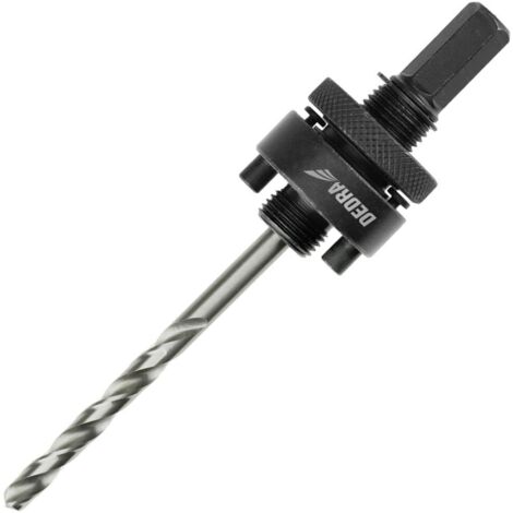 Adaptador dedra 08x002 para sierras de corona montaje 5 8" HEX 10 mm