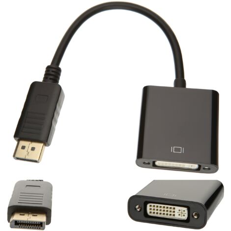 Adaptador Display Port a cable adaptador DVI DP