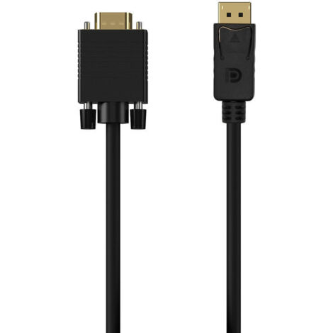 Adaptador DisplayPort a VGA Aisens A125-0552 Negro 1 m